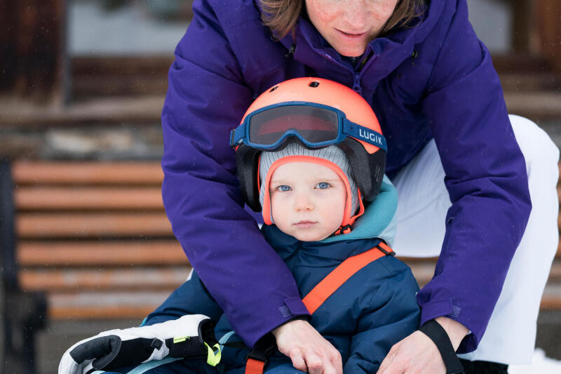 Kombinezon narciarski dla dzieci Wedze 500 Warm Lugiklip