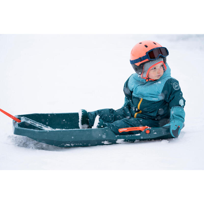 Casaco de Ski bebé 500 WARM LUGIKLIP - Turquesa