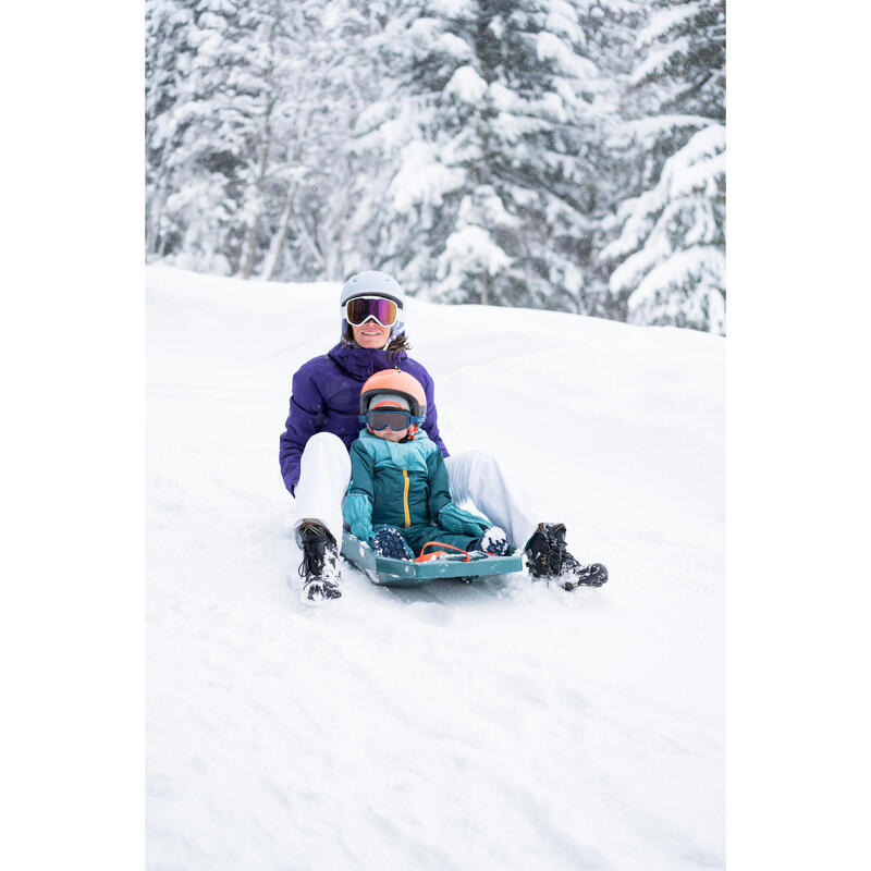 Bebek Kayak Montu - Turkuaz - 500 Warm