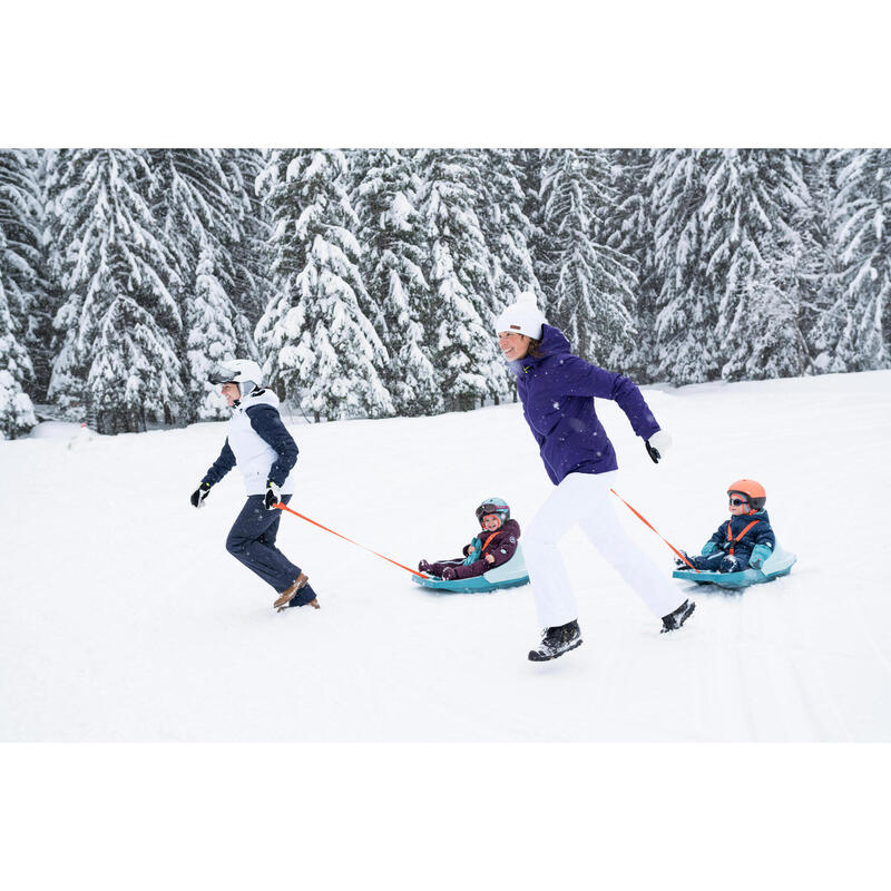 Schneeanzug Skianzug Baby - 500 Warm Lugiklip violett