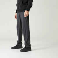 Men's Fitness Jogging Bottoms 100 - Dark Grey