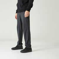 Pantalon jogging Fitness homme - 100 Gris foncé