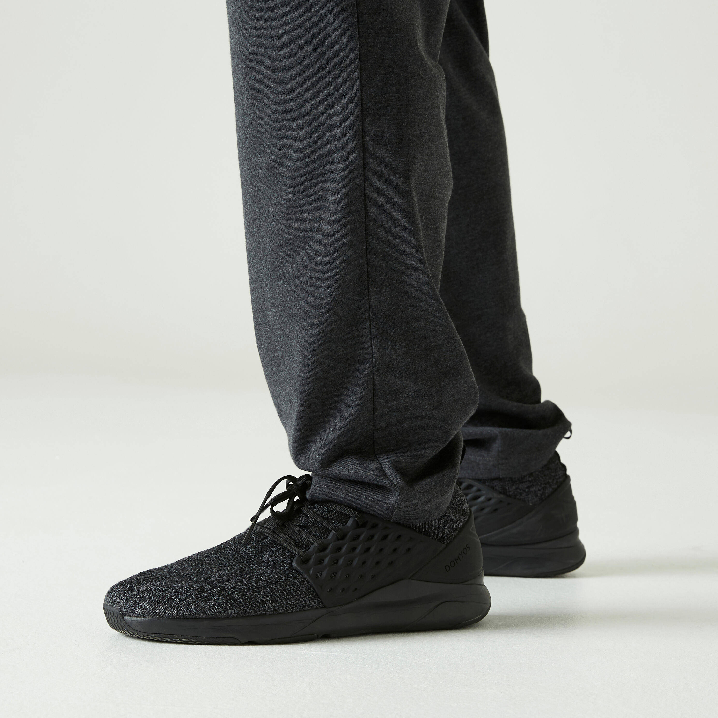 Stretchy, Elastic Waist, Straight Fit 100 Gym Track Pant for Men -  5