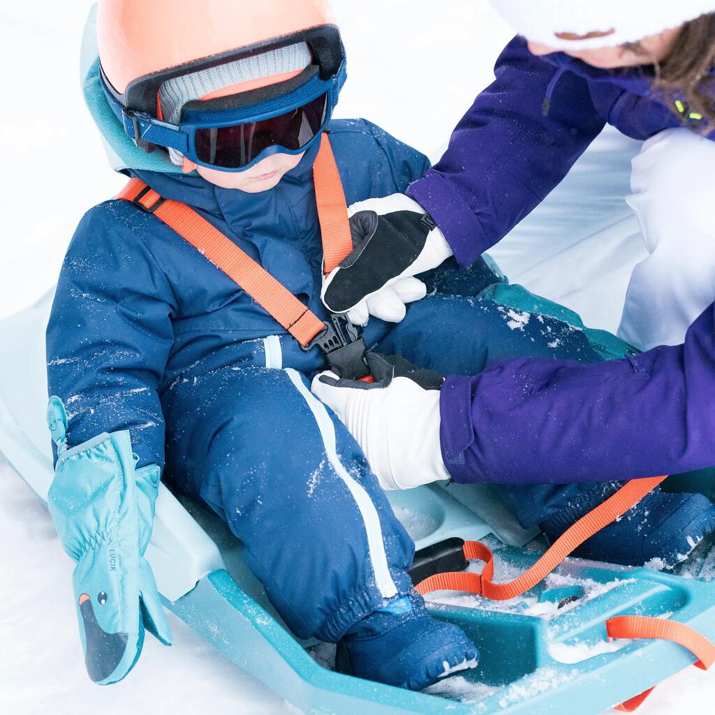 Βρεφικά γάντια σκι - WARM LUGIKLIP μοβ