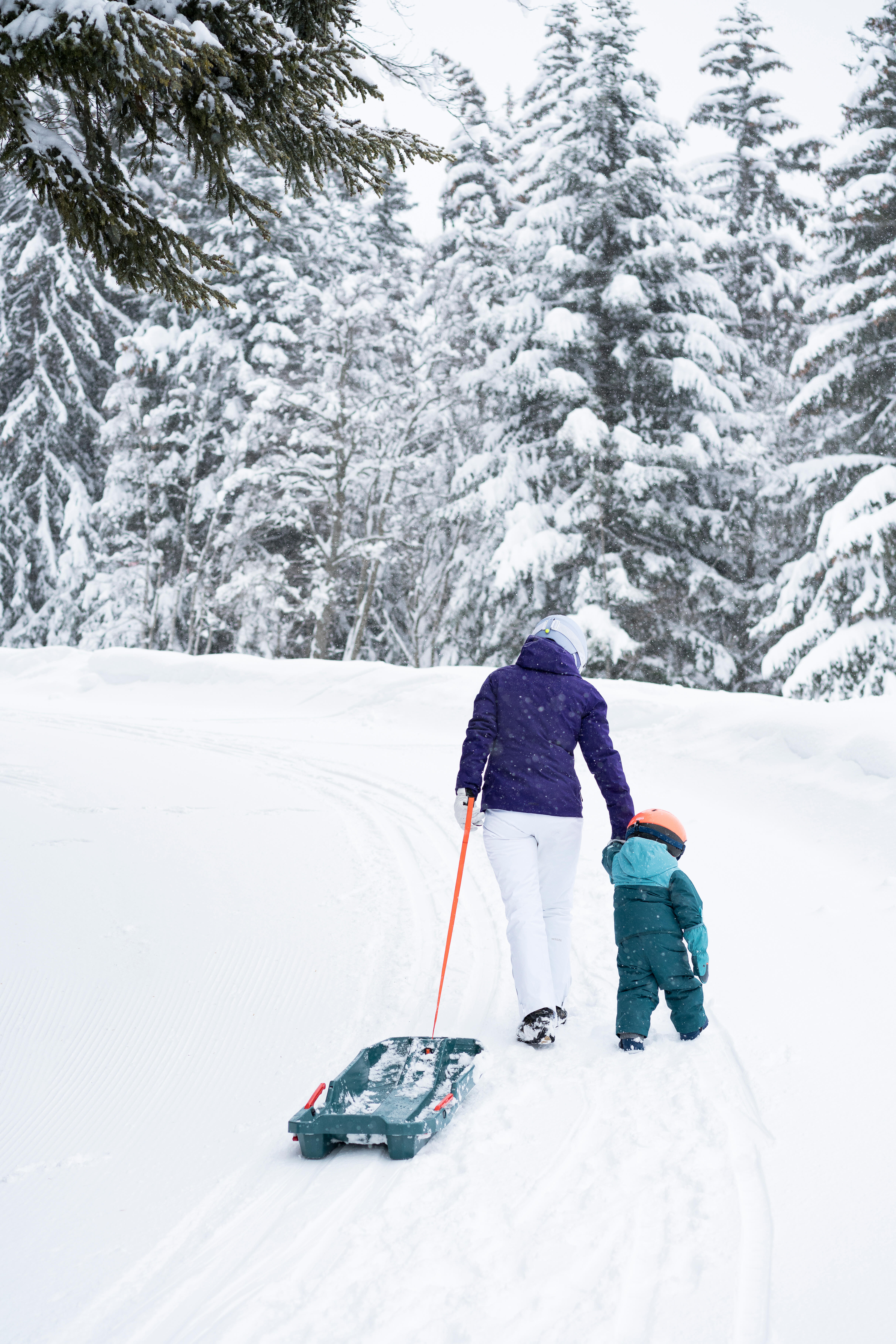 Salopette hiver enfant – BB Warm turquoise - WEDZE