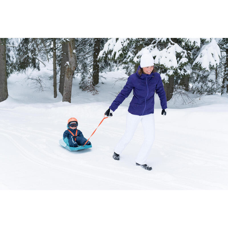 Schneeanzug Skianzug Baby - 500 Warm Lugiklip blau