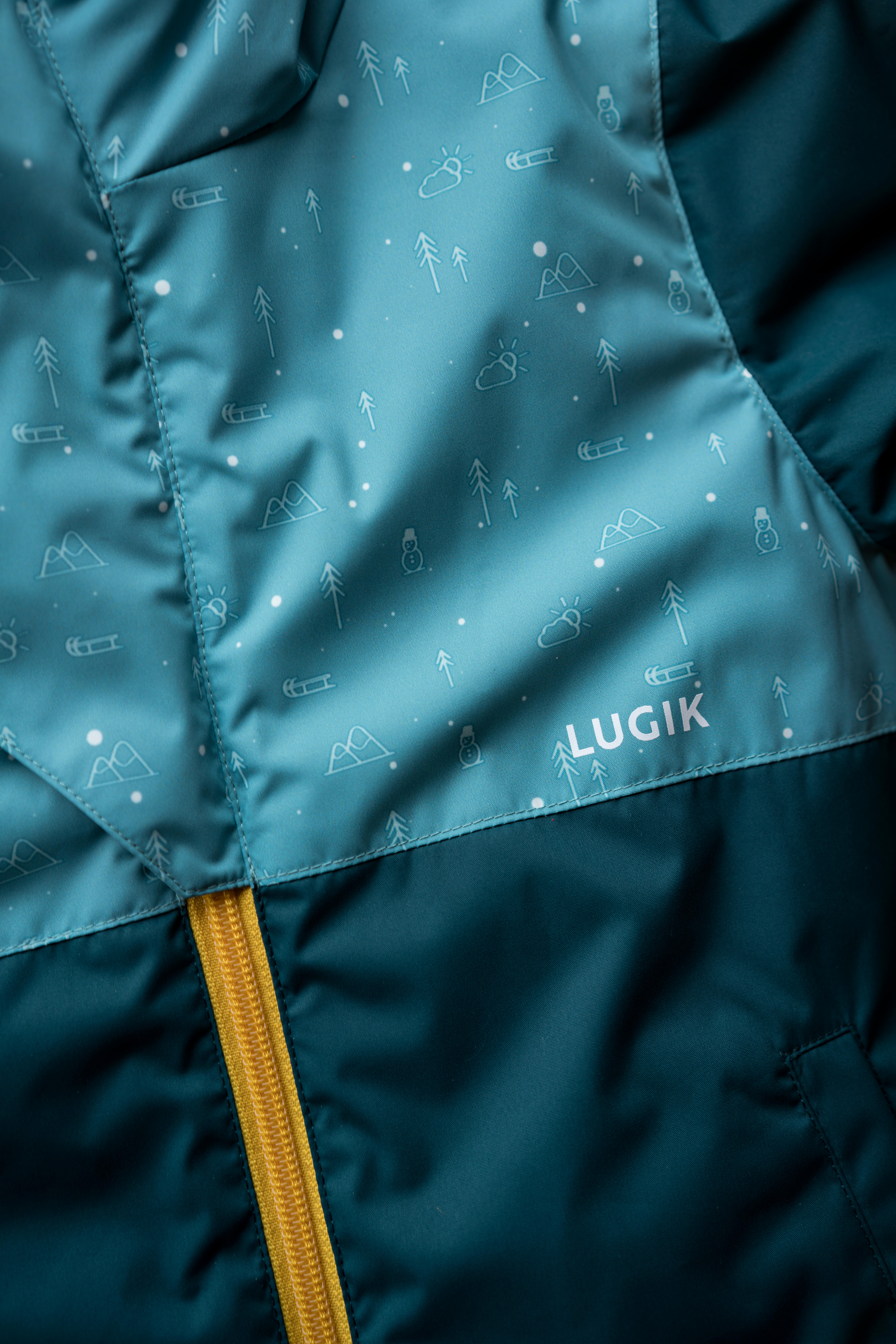 Kids' Waterproof Winter Jacket - Warm 500 Blue - WEDZE