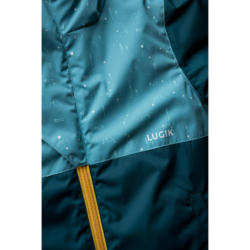 Veste ski bébé 500 warm - turquoise