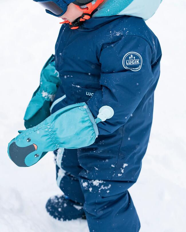 Skipak voor peuters- 500 warm Lugiklip - blauw