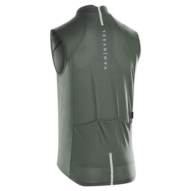 Road Cycling Windproof Gilet Racer - Decathlon