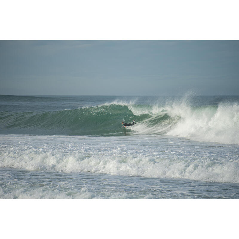 Bodyboard gonflable AIR 500 kaki avec sac à dos. Pompe non incluse.