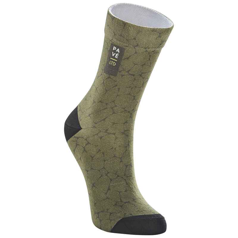 Fahrradsocken Roadr 500 GRAPH grün Fahrradsocken Roadr 500 GRAPH grün