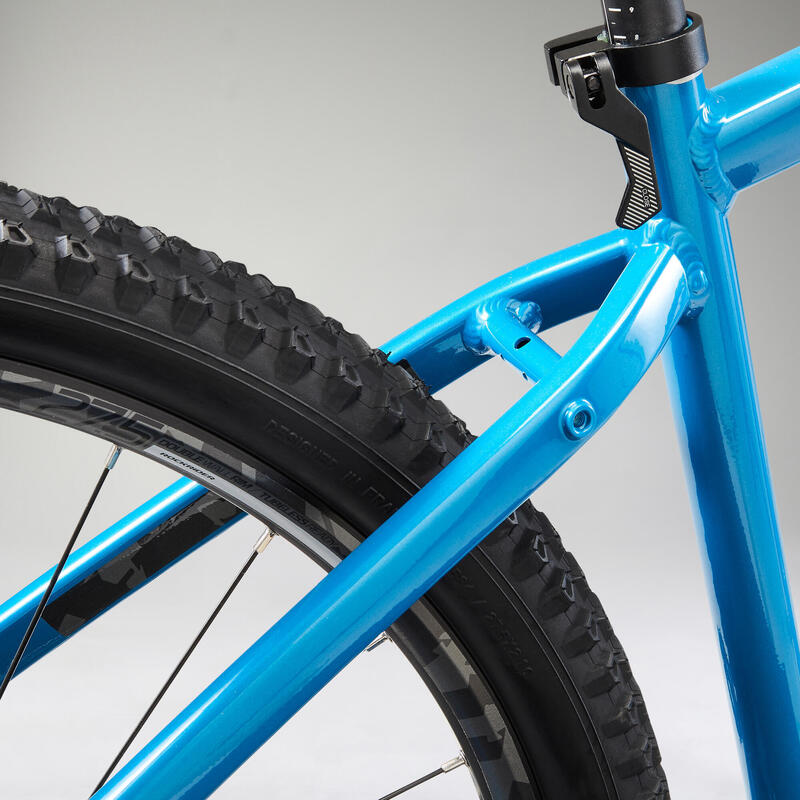 Bicicleta de montaña 27,5" aluminio monoplato Rockrider ST 540 V2 azul
