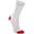 Fahrradsocken Roadr 500 Graph weiss/rot