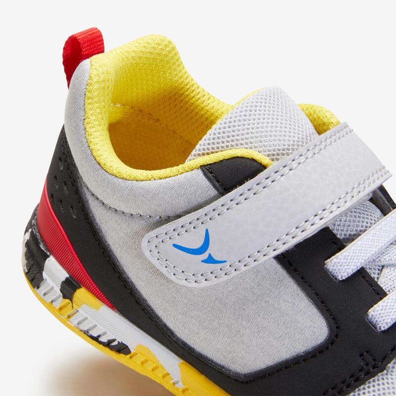 Baby Shoes 500 I Move Sizes 8 to 11 - Grey/Yellow