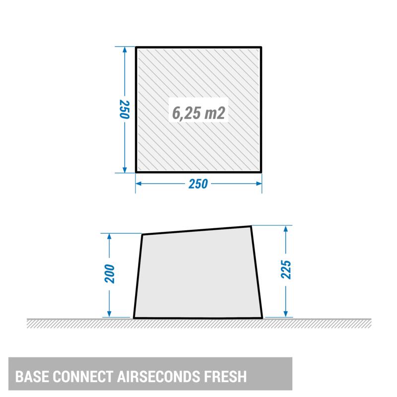 PRODUCTO OCASIÓN: Avance Camping Air Seconds Base Fresh Hinchable 6Pers. UPF50+