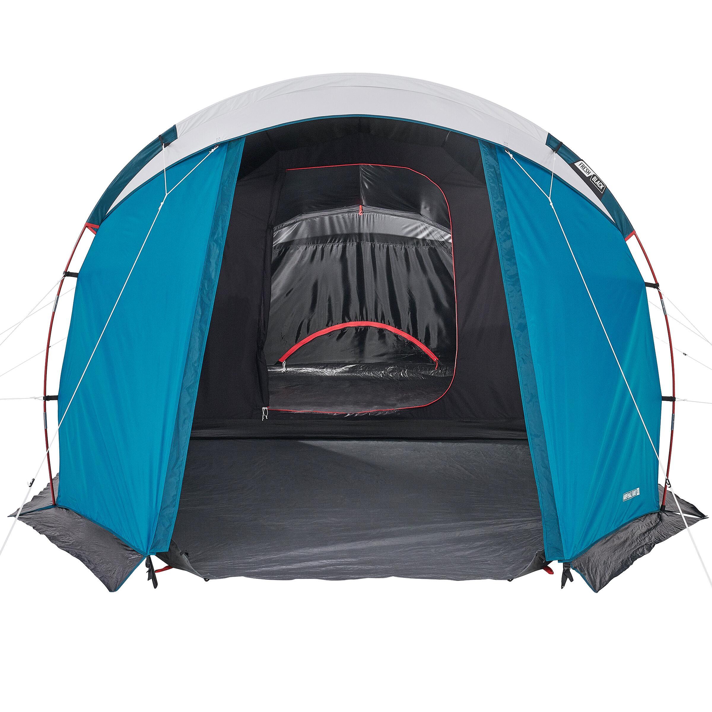 Tente de camping 4 places, Fresh & Black, Arpenaz 4.1 11/17