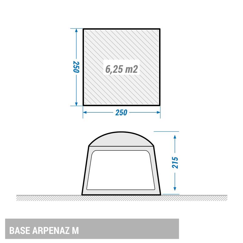 PRODUCTO OCASIÓN: Carpa Plegable Habitáculo Camping Quechua Arpenaz Base M