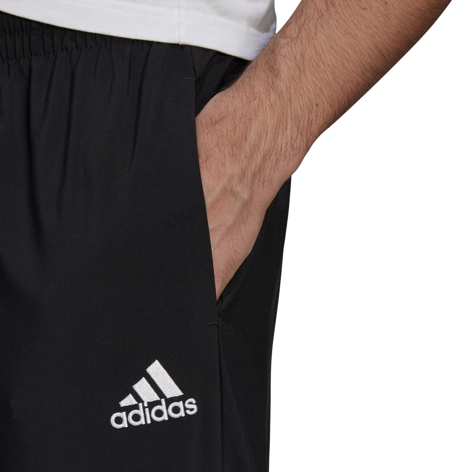 ADIDAS Fitnessbroek Stanford zwart | Decathlon