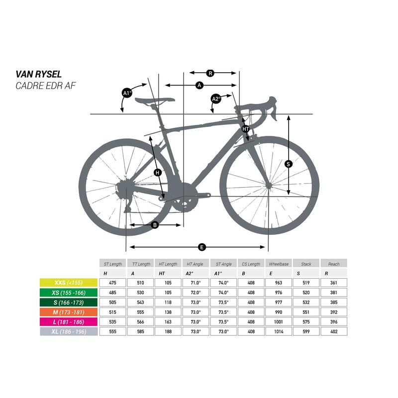 Van Rysel EDR AF 105 Shimano Set Yol/Yarış Bisikleti