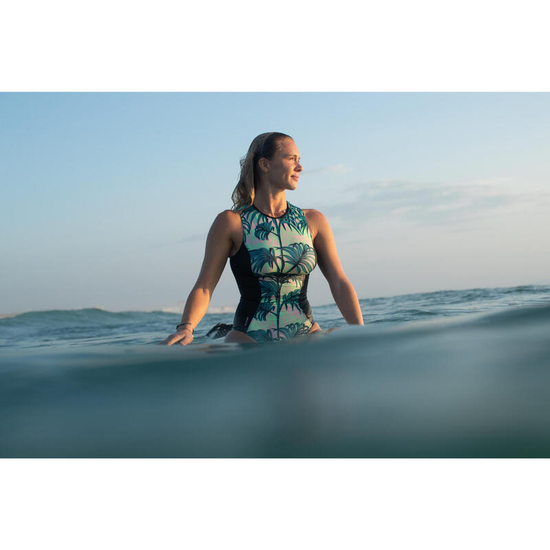 女款一件式泳衣（背部拉鍊設計）－CARLA presana