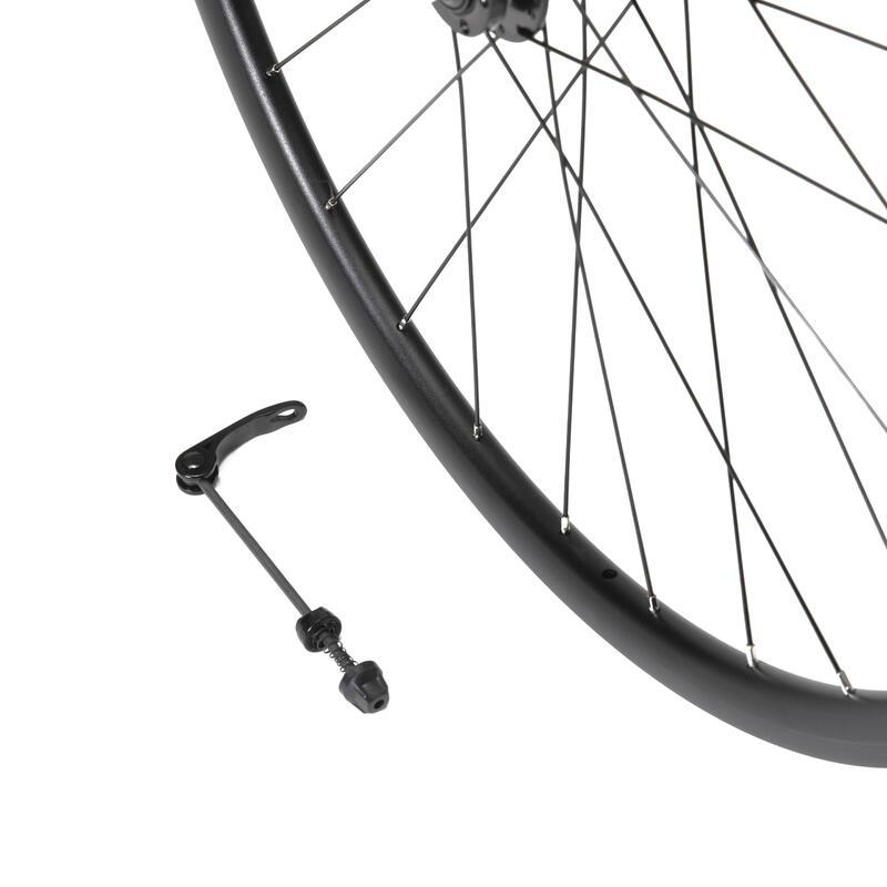 Roată bicicletă șosea disc față cu za rapidă