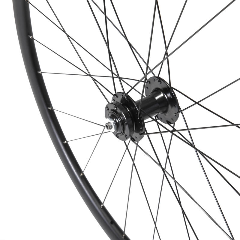 Roată bicicletă șosea disc față cu za rapidă