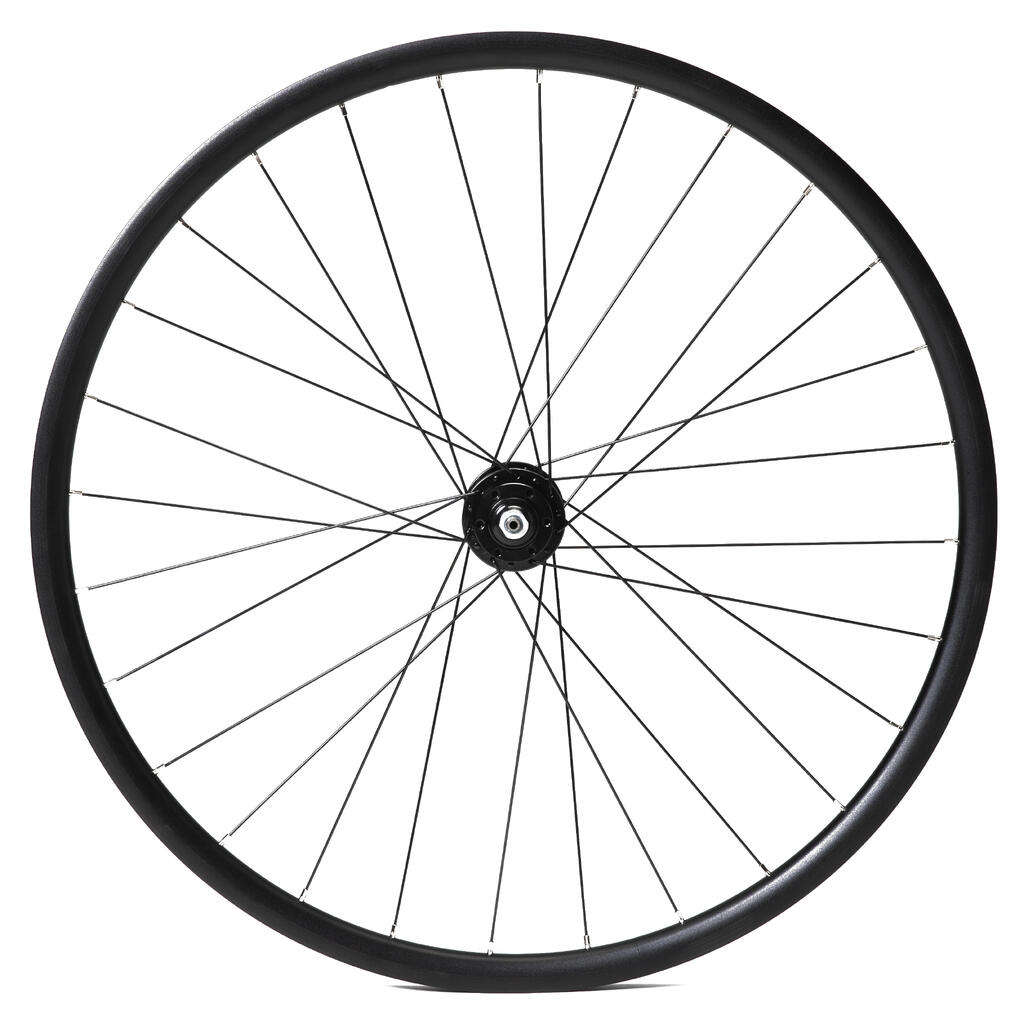 Šosejas velosipēda priekšējā riteņa disku bremze 