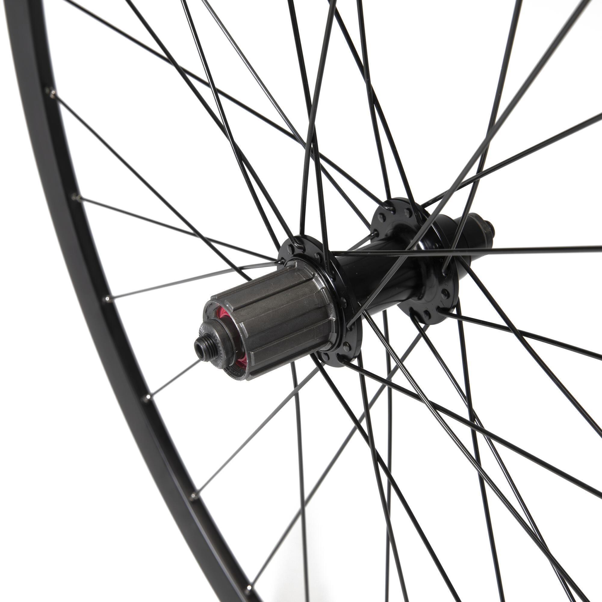 Ruota posteriore da corsa 500 (17c) 700x25 11 velocità TRIBAN | DECATHLON
