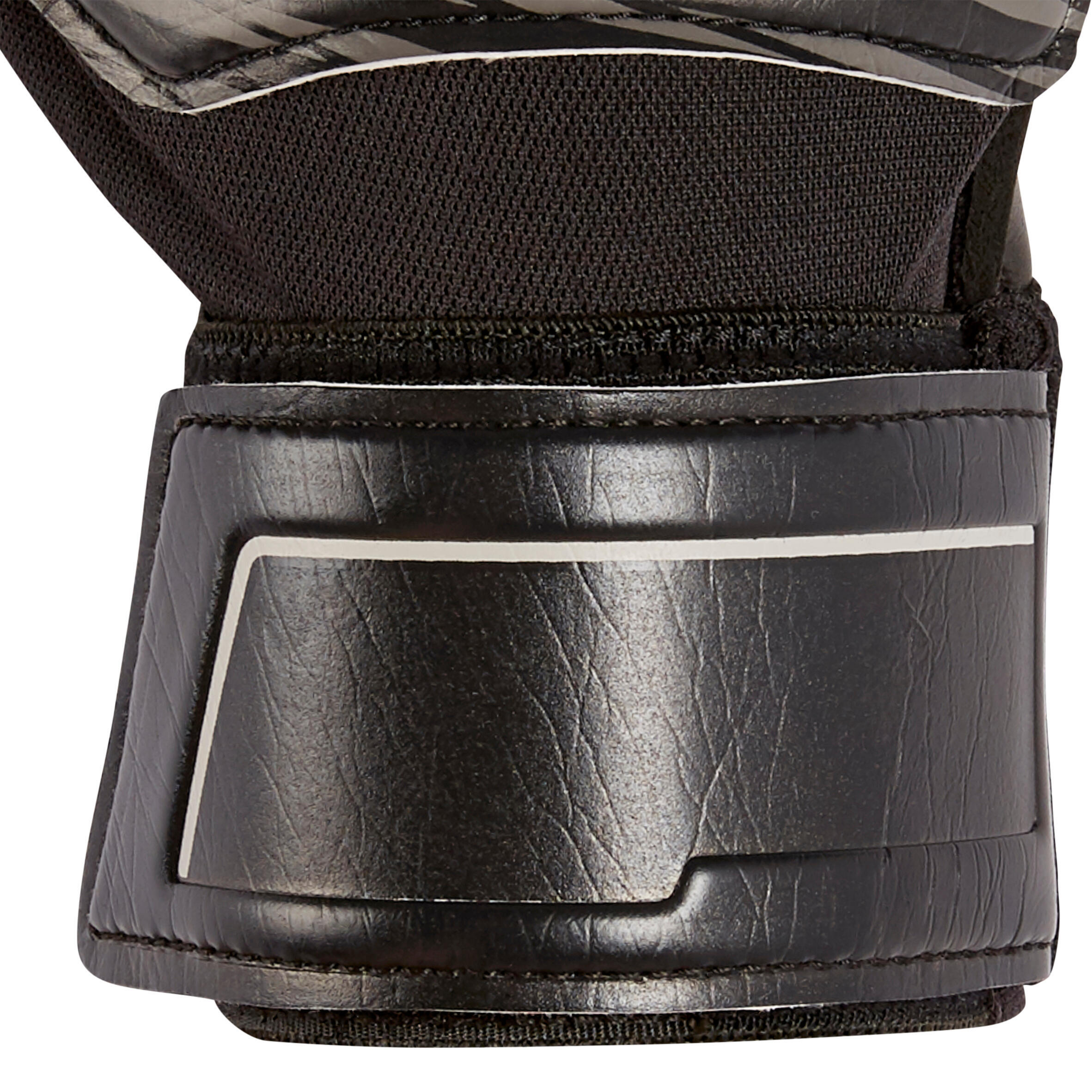 Adult Football Goalkeeper Gloves F100 Resist - Black/Grey 4/4
