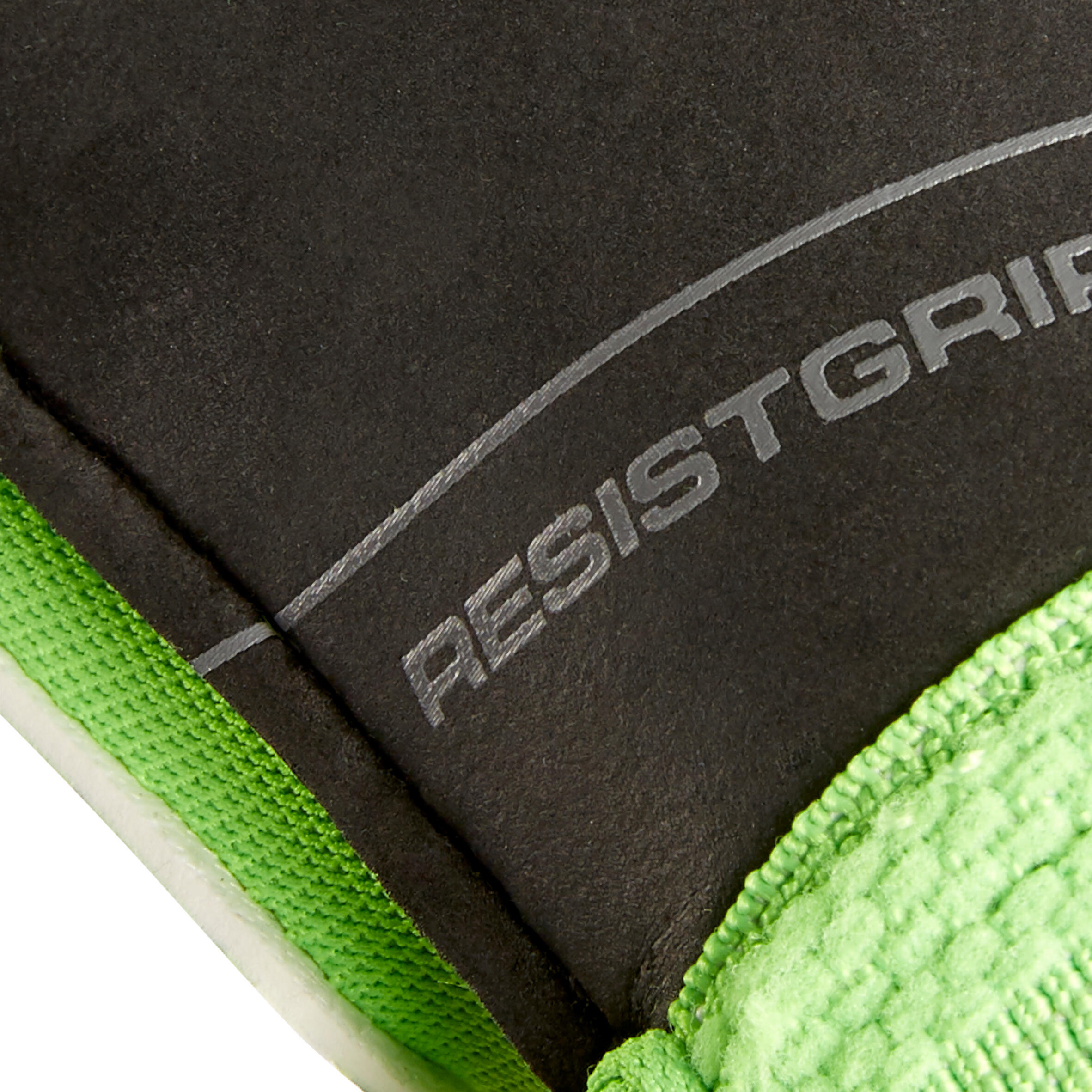 Kids' Football Goalkeeper Gloves F100 Resist - Green/Black 2/4