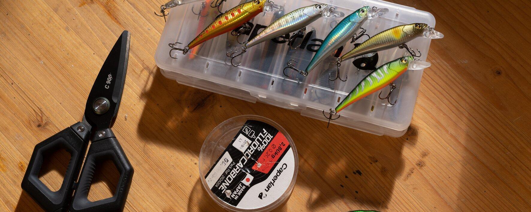 Fishing Braided Line Scissor, Built-in Hook Sharpener