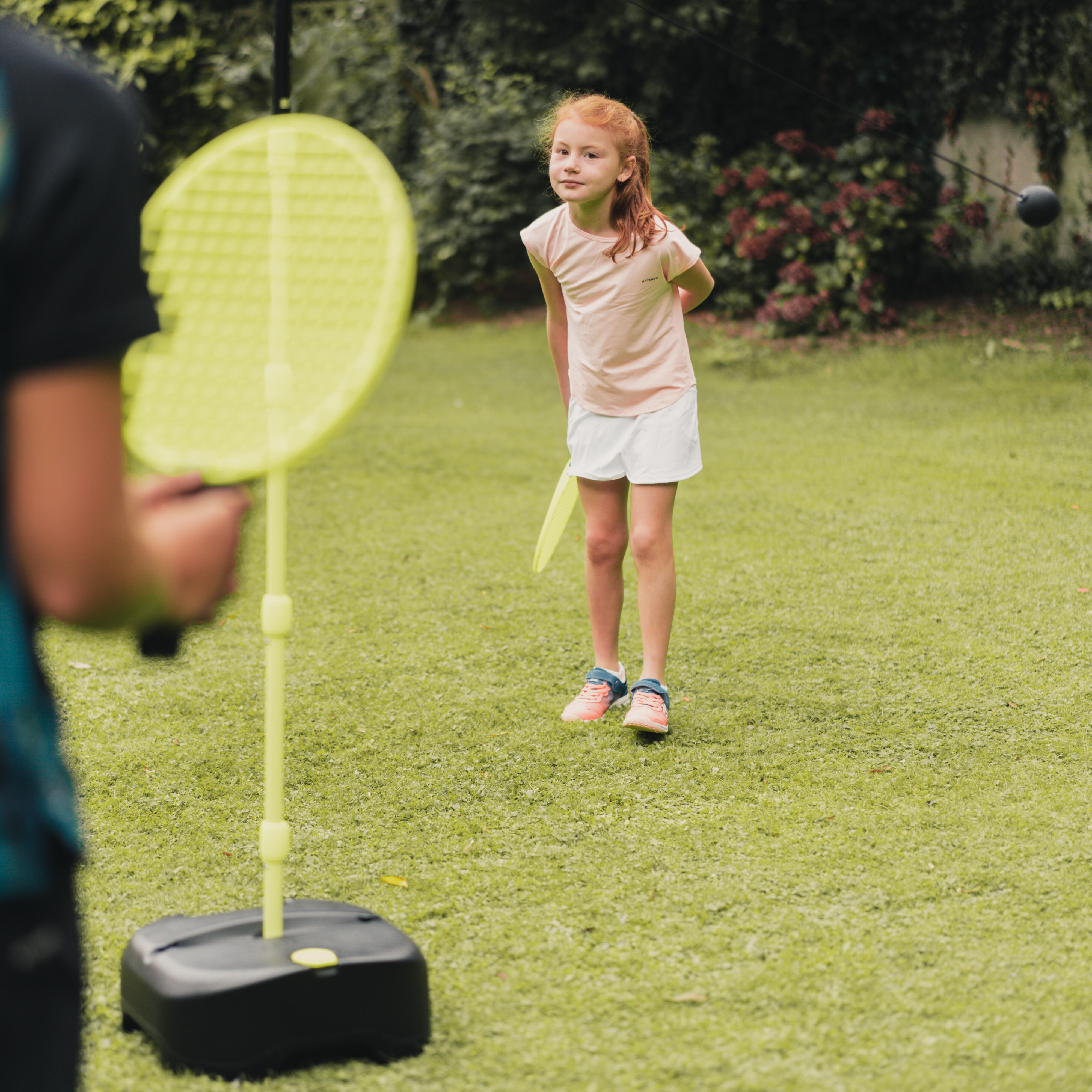 Yellow turnball speedball racket