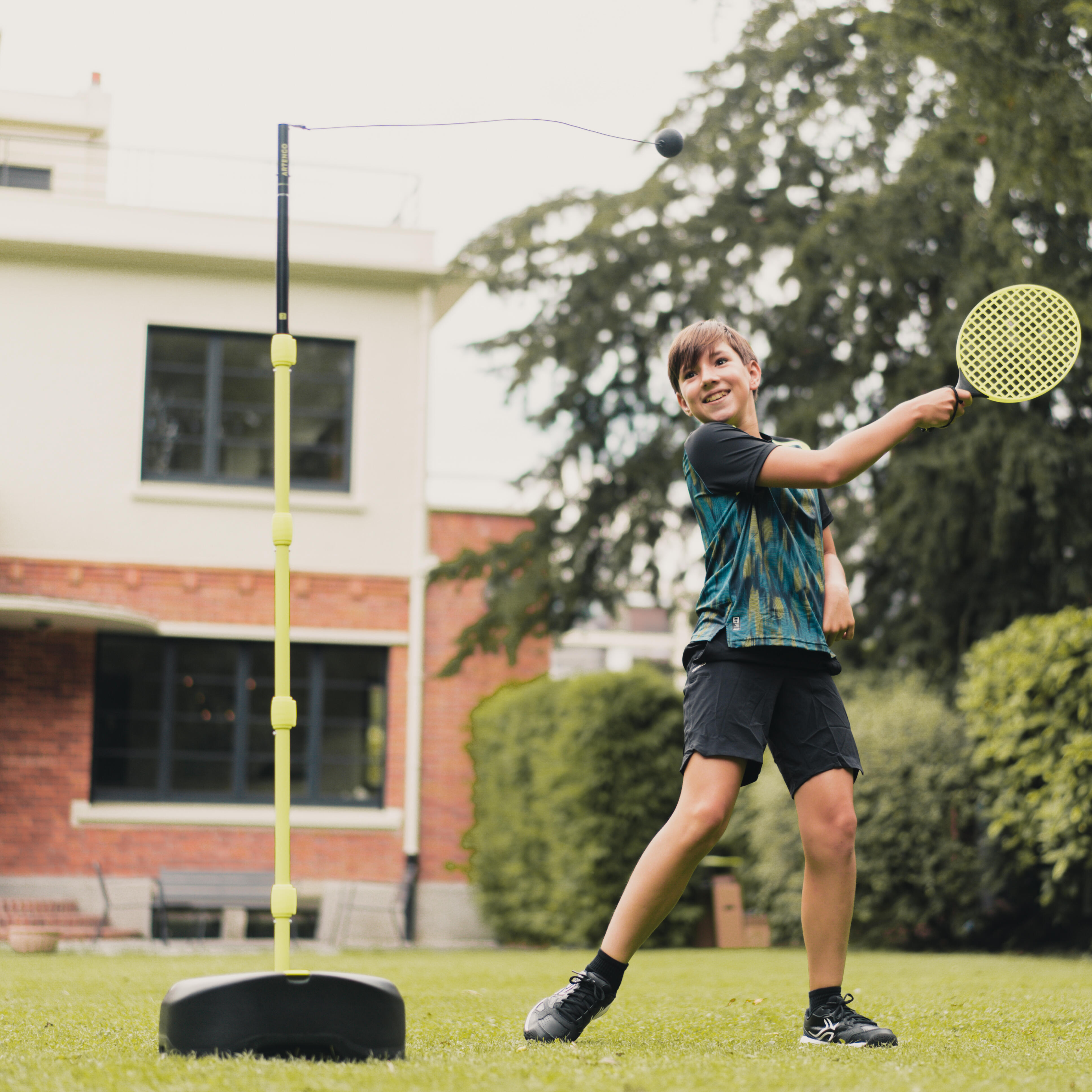 Jeu de spiroballe - Turnball JR jaune/noir - ARTENGO