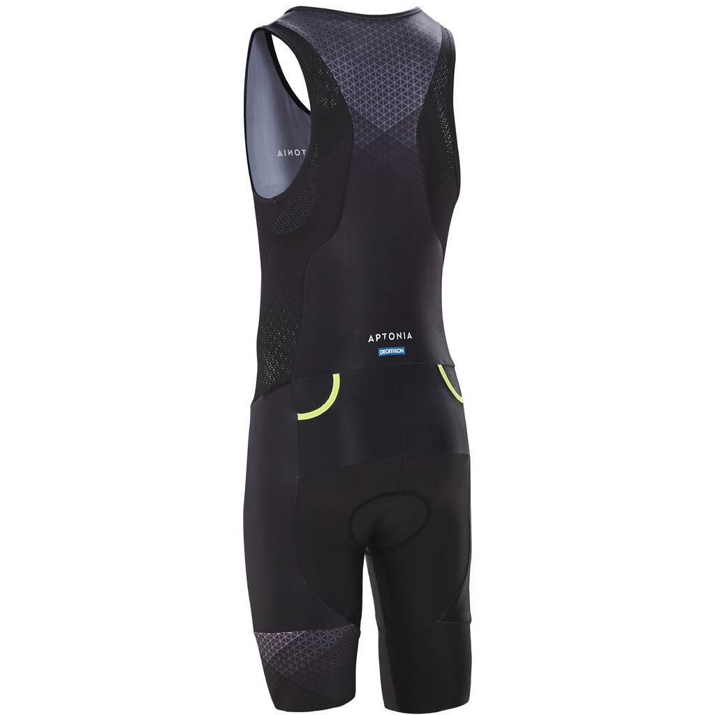 SD Men's Sleeveless Trisuit - Black/Blue