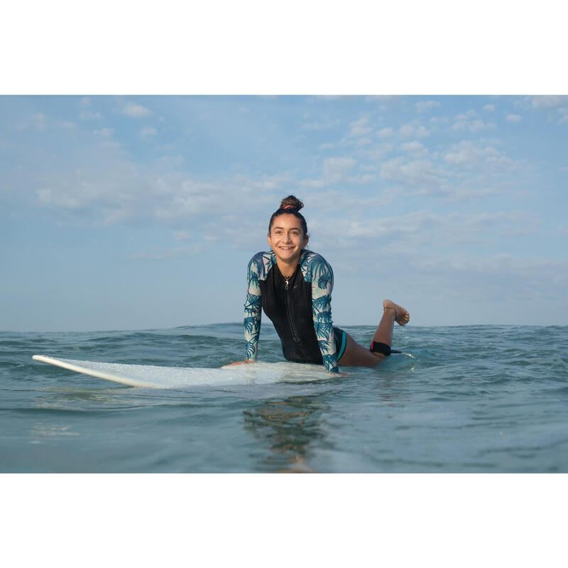 Neopreno corto surf/shorty Niña agua cálida 1,5mm manga larga
