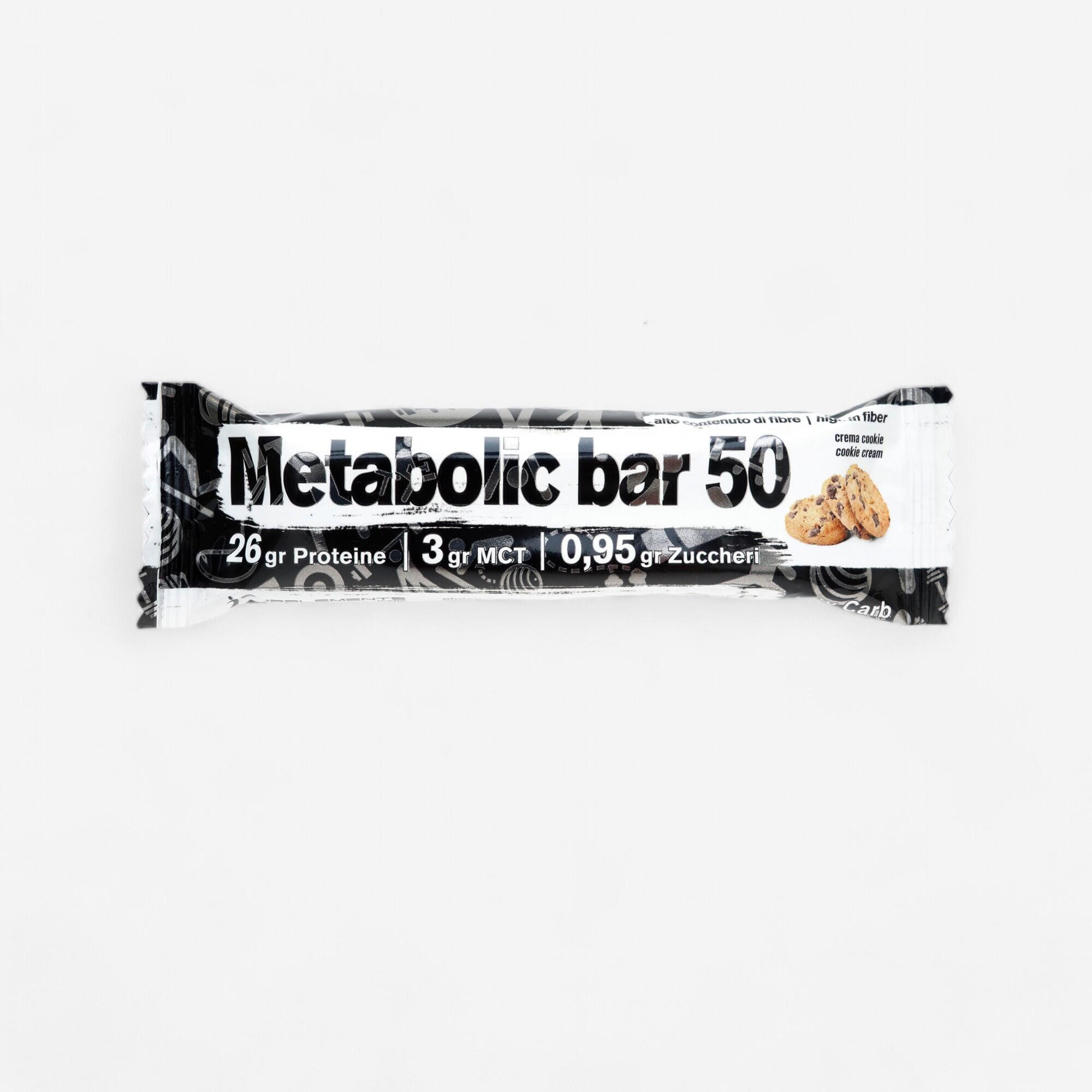 ISUPPLEMENTS BARRETTA PROTEICA METABOLIC BAR 50 ISUPPLEMENTS 26G PROTEINE COOKIE