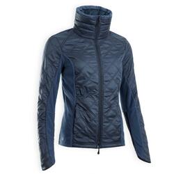 Pile equitazione 500 donna blu