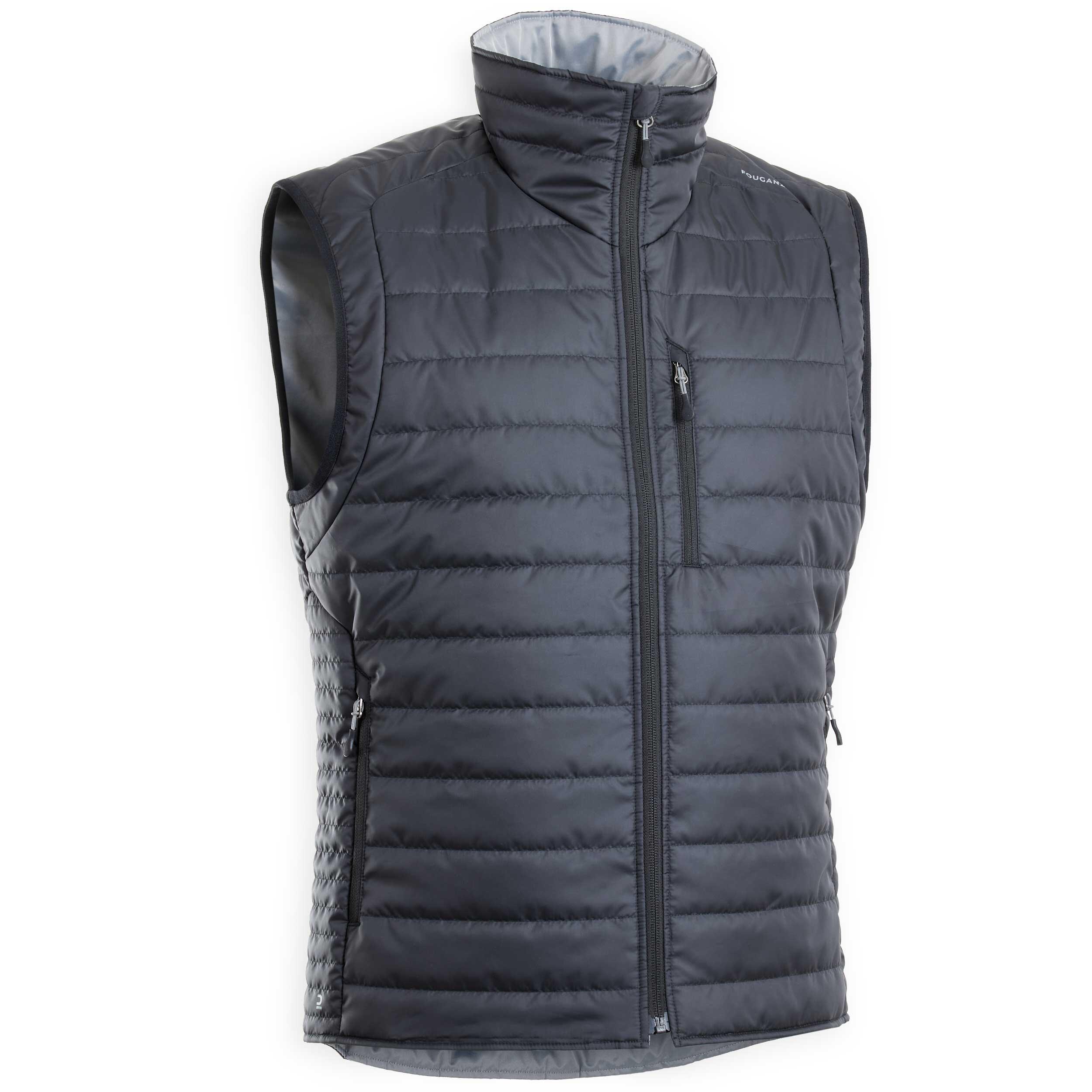 Veste d’équitation sans manche homme - 100 noir - FOUGANZA