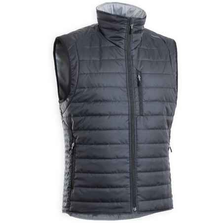 Men's Sleeveless Horse Riding Padded Jacket 100 - Black