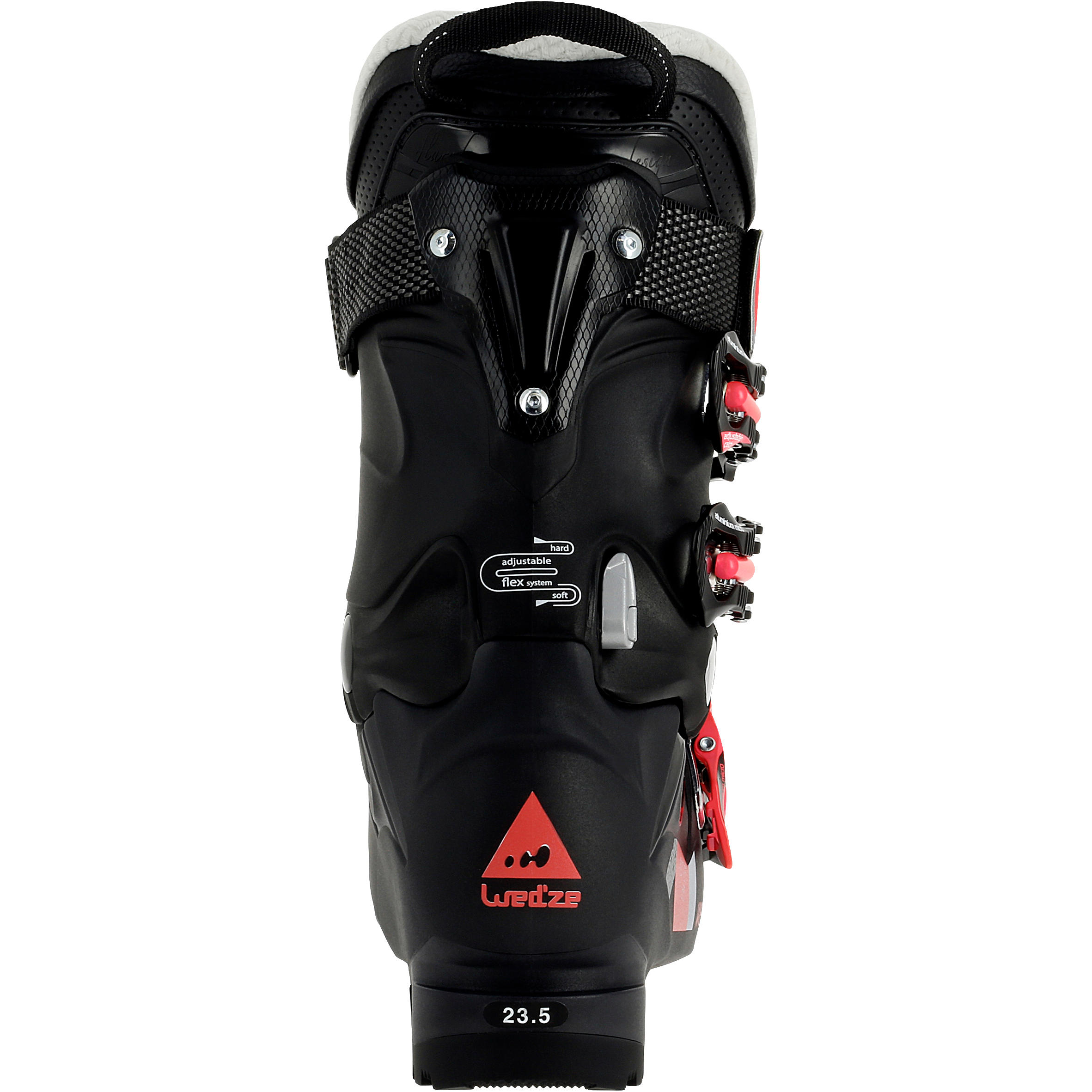 MID 75-85 Women's Ski Boots - Black and Pink 11/16
