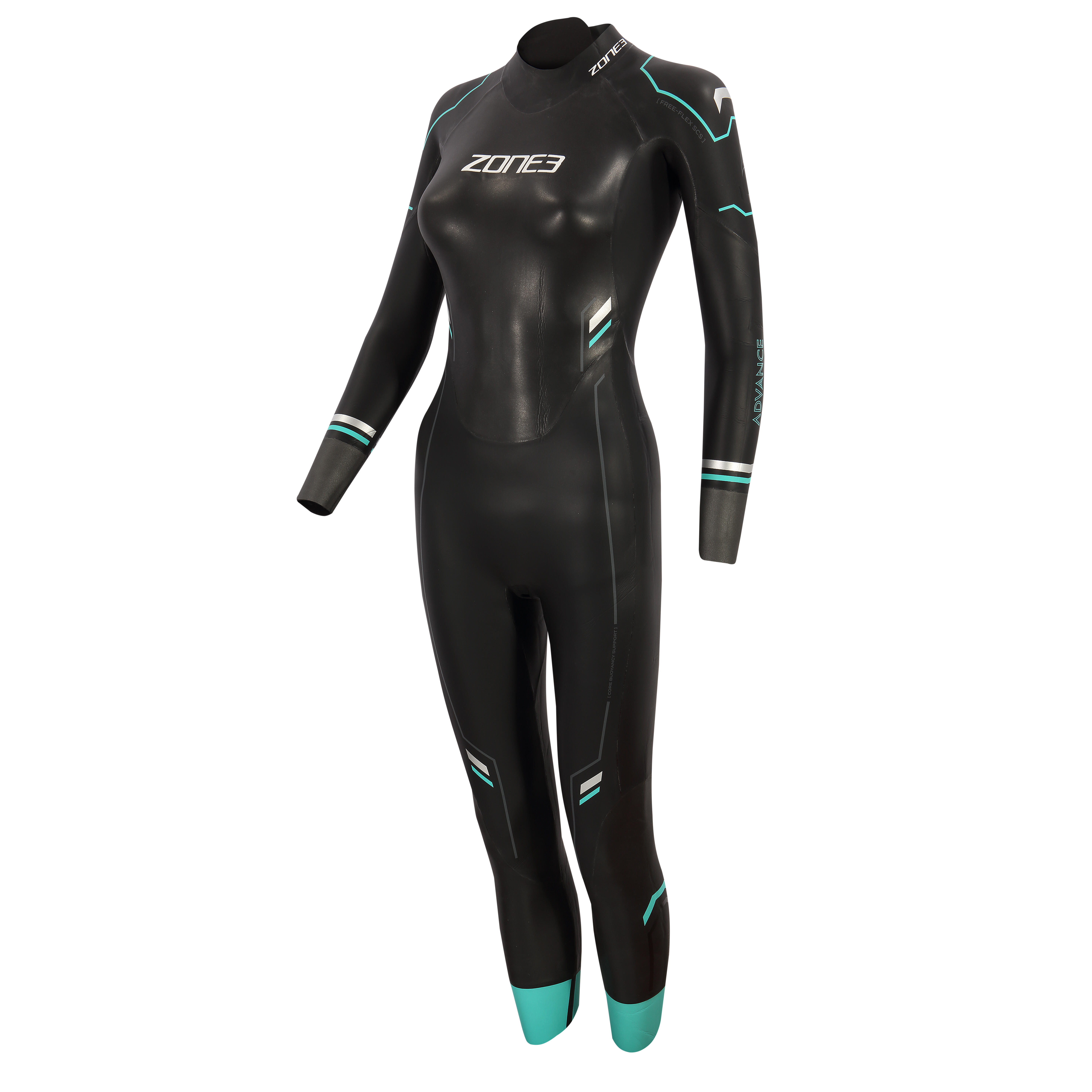 Combinezon Din Neopren Triatlon Zone3 Advance Dama