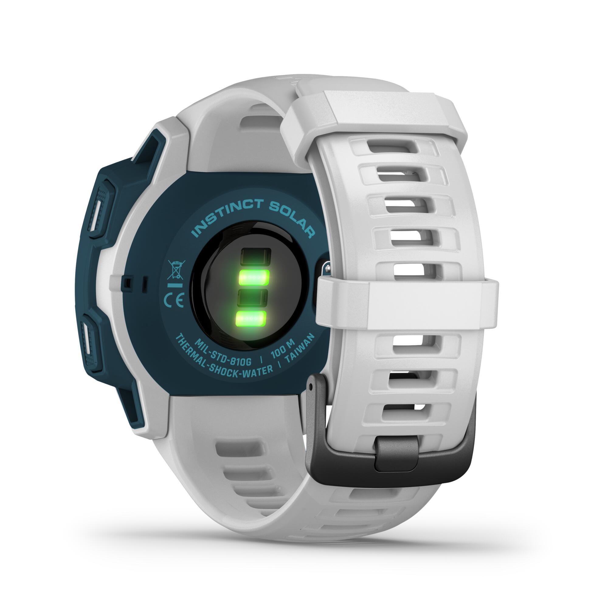 Orologio connesso windsurf INSTINCT SOLAR bianco GARMIN | DECATHLON