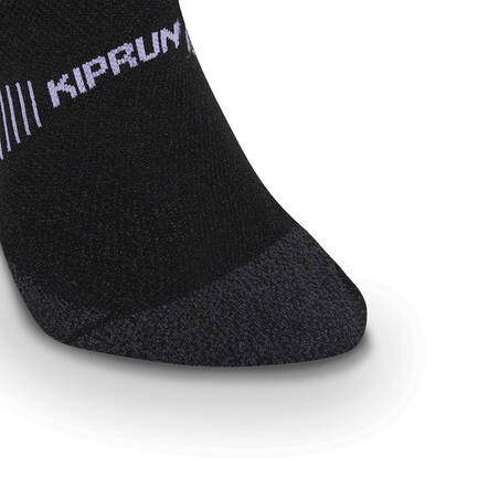 ECO-DESIGN RUN900 MID FINE RUNNING SOCKS - BLACK