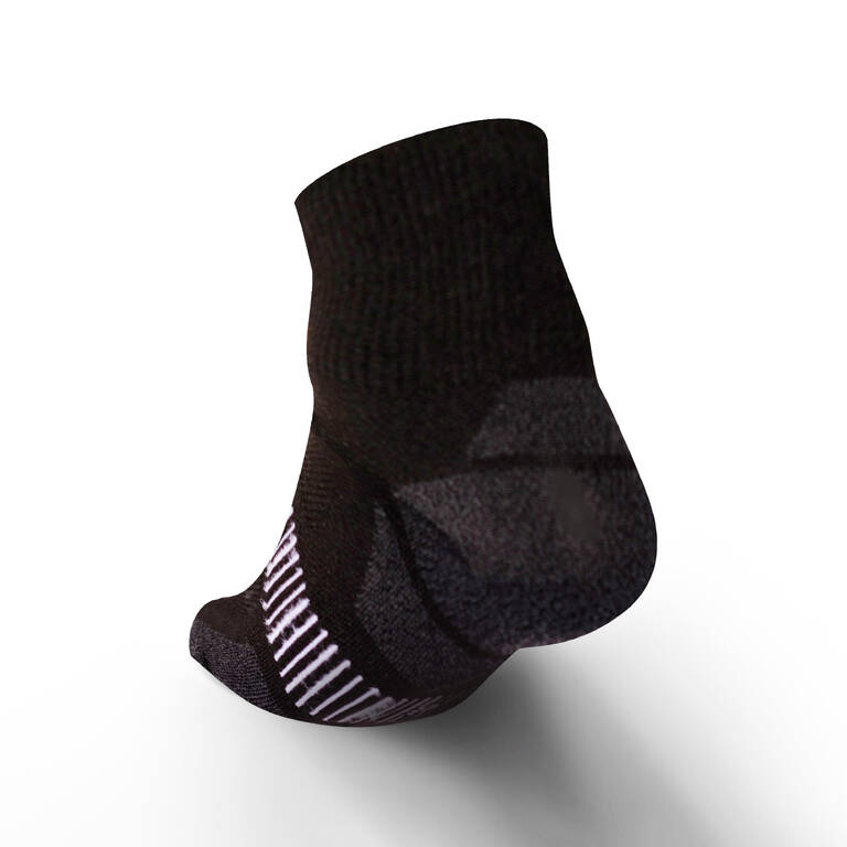 ECO-DESIGN RUN900 MID FINE RUNNING SOCKS - BLACK