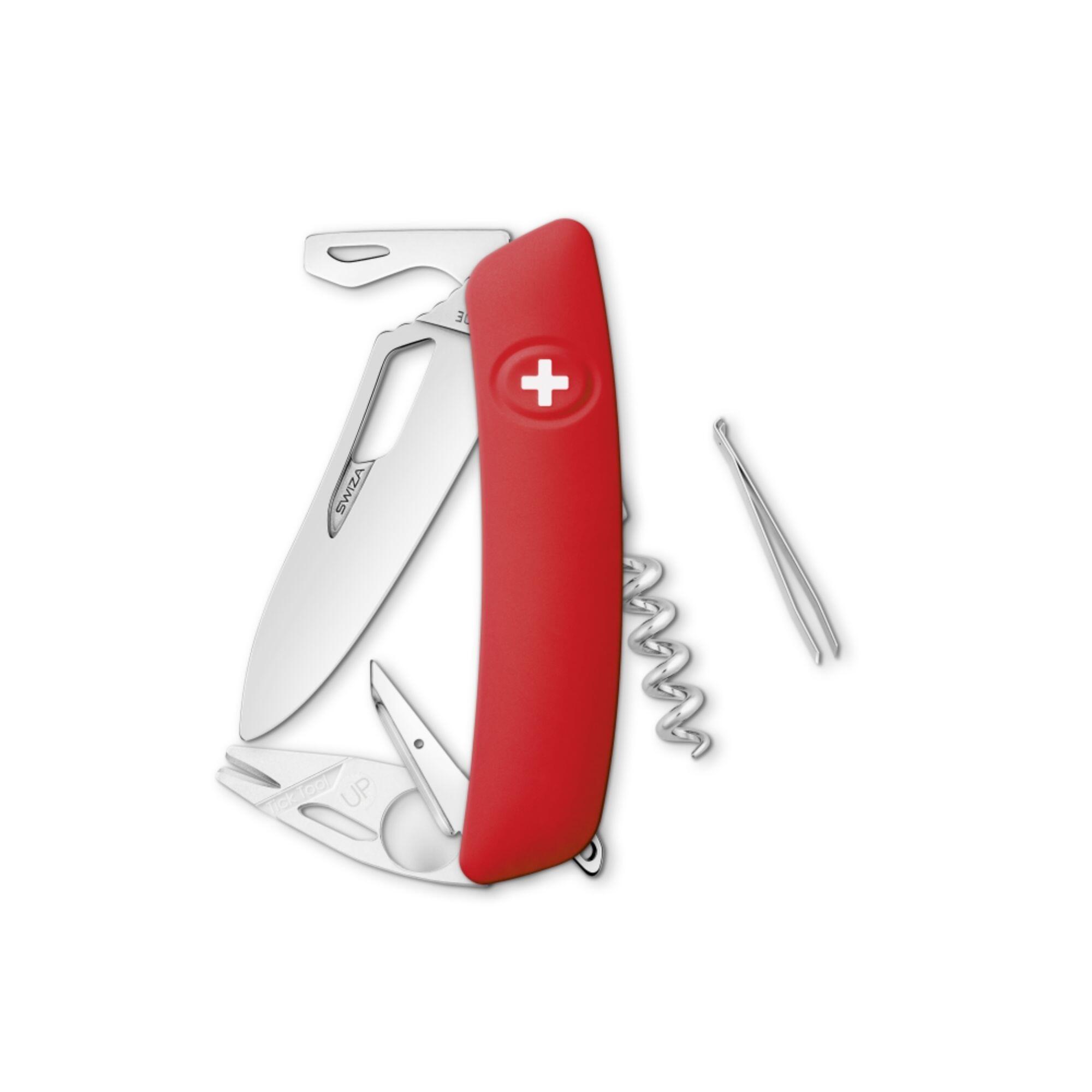 Swiza SH03R-TT red multi-purpose pocket knife