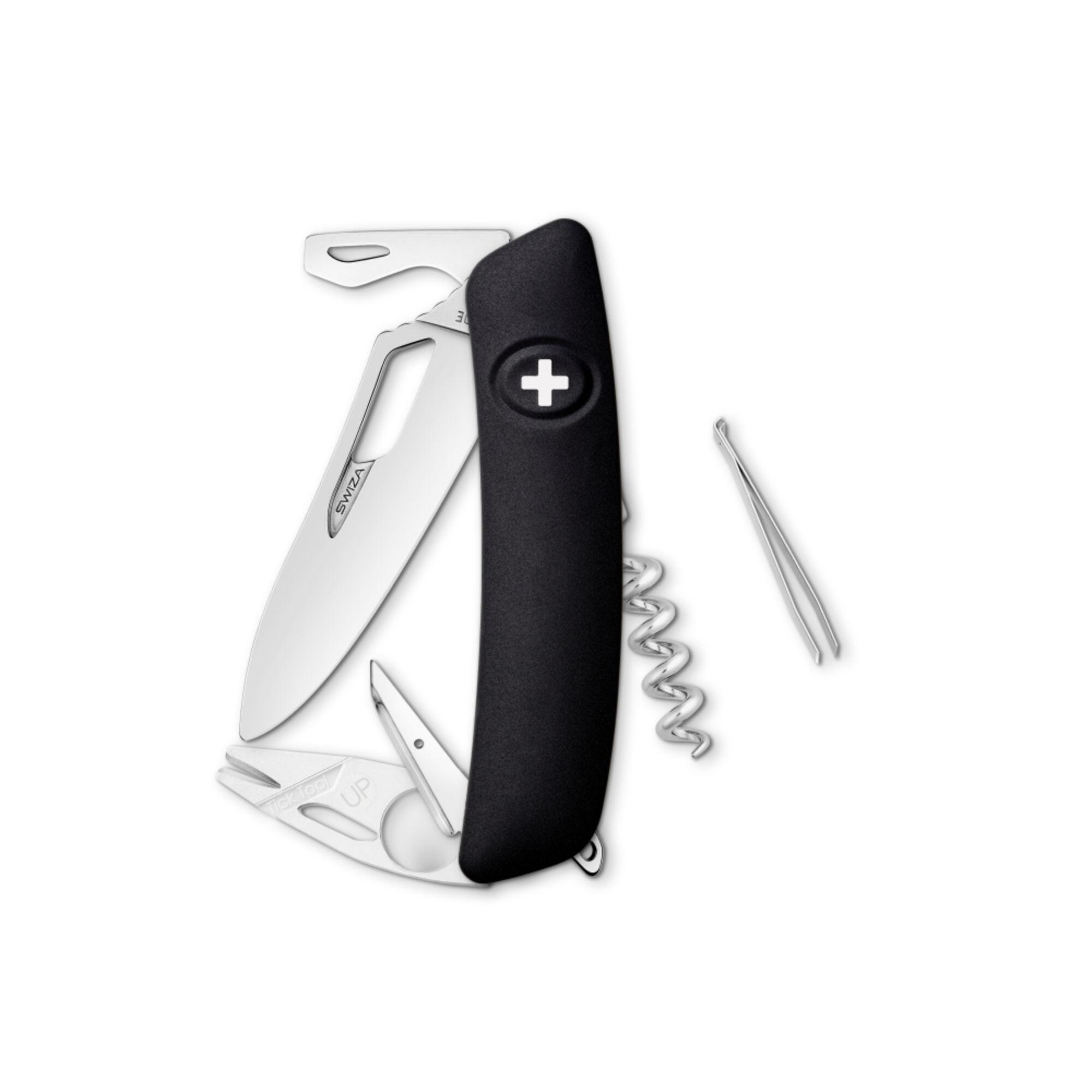 Swiza SH03R-TT black multi-purpose pocket knife