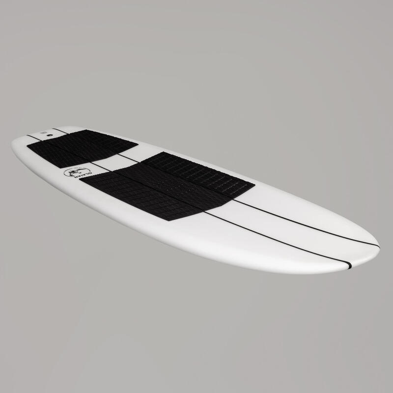 Planche de surf foil 500 6 pieds blanc / noir