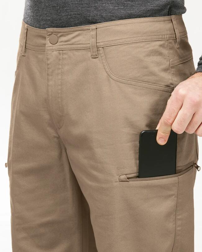 PANTALONI TREKKING UOMO NH500 REGULAR