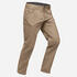 Men's Hiking Trousers Regular Fit NH500 - Beige